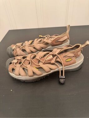 Keen Women’s Whisper Waterproof Hiking Sandals Brown 7.5